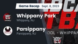 Recap: Whippany Park  vs. Parsippany  2023