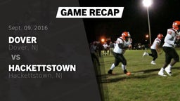 Recap: Dover  vs. Hackettstown  2016