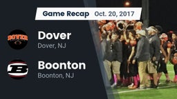 Recap: Dover  vs. Boonton  2017