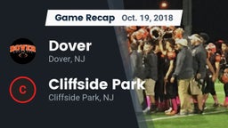 Recap: Dover  vs. Cliffside Park  2018