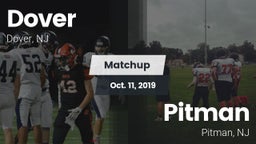 Matchup: Dover vs. Pitman  2019
