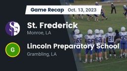 Recap: St. Frederick  vs. Lincoln Preparatory School 2023