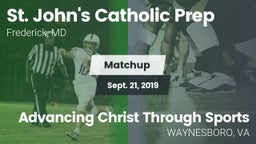 Matchup: St. John's Catholic  vs. Advancing Christ Through Sports 2019