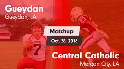 Matchup: Gueydan vs. Central Catholic  2016