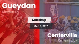 Matchup: Gueydan vs. Centerville  2017