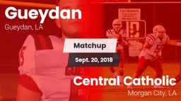 Matchup: Gueydan vs. Central Catholic  2018
