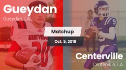 Matchup: Gueydan vs. Centerville  2018