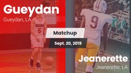 Matchup: Gueydan vs. Jeanerette  2019