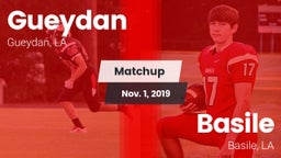 Matchup: Gueydan vs. Basile  2019