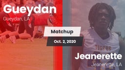 Matchup: Gueydan vs. Jeanerette  2020