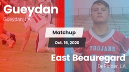 Matchup: Gueydan vs. East Beauregard  2020