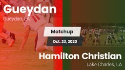 Matchup: Gueydan vs. Hamilton Christian  2020
