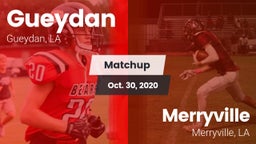 Matchup: Gueydan vs. Merryville  2020
