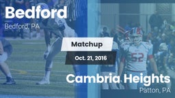 Matchup: Bedford  vs. Cambria Heights  2016