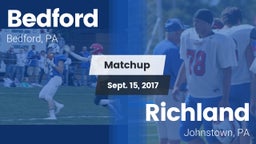 Matchup: Bedford  vs. Richland  2017