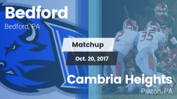 Matchup: Bedford  vs. Cambria Heights  2017