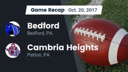 Recap: Bedford  vs. Cambria Heights  2017