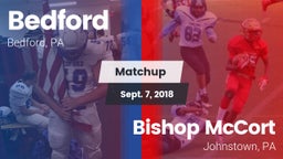 Matchup: Bedford  vs. Bishop McCort  2018