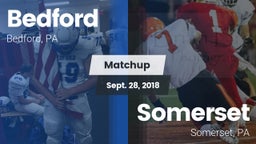 Matchup: Bedford  vs. Somerset  2018