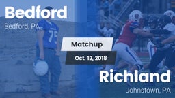 Matchup: Bedford  vs. Richland  2018