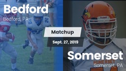 Matchup: Bedford  vs. Somerset  2019