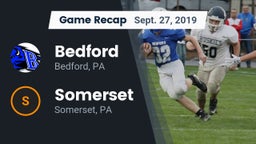 Recap: Bedford  vs. Somerset  2019