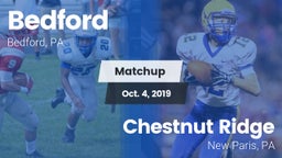 Matchup: Bedford  vs. Chestnut Ridge  2019