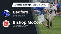 Recap: Bedford  vs. Bishop McCort  2019