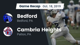 Recap: Bedford  vs. Cambria Heights  2019