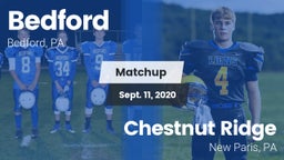 Matchup: Bedford  vs. Chestnut Ridge  2020