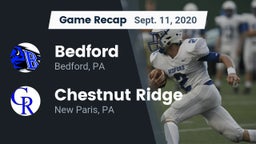 Recap: Bedford  vs. Chestnut Ridge  2020