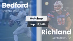 Matchup: Bedford  vs. Richland  2020
