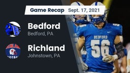 Recap: Bedford  vs. Richland  2021