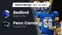 Recap: Bedford  vs. Penn Cambria  2021