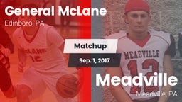 Matchup: General McLane vs. Meadville  2017