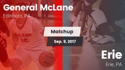 Matchup: General McLane vs. Erie  2017