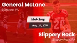 Matchup: General McLane vs. Slippery Rock  2018
