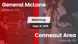 Matchup: General McLane vs. Conneaut Area  2018