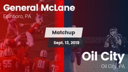 Matchup: General McLane vs. Oil City  2019