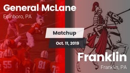 Matchup: General McLane vs. Franklin  2019
