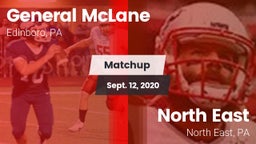 Matchup: General McLane vs. North East  2020