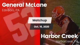 Matchup: General McLane vs. Harbor Creek  2020