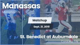 Matchup: Manassas vs. St. Benedict at Auburndale   2018