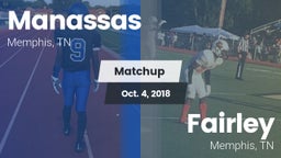 Matchup: Manassas vs. Fairley  2018