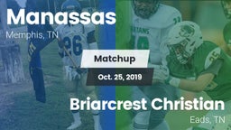 Matchup: Manassas vs. Briarcrest Christian  2019