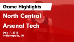 North Central  vs Arsenal Tech  Game Highlights - Dec. 7, 2019
