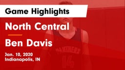 North Central  vs Ben Davis  Game Highlights - Jan. 10, 2020