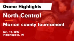 North Central  vs Marion county tournament Game Highlights - Jan. 12, 2022