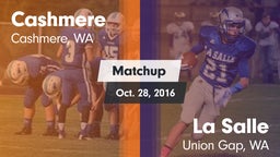 Matchup: Cashmere vs. La Salle  2016