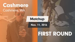 Matchup: Cashmere vs. FIRST ROUND 2016